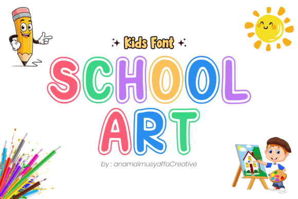 Artschool Regular Typeface for Bold Campaigns