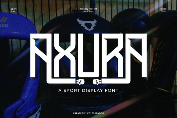 Axura: The Bold Display Font for Impactful Craft Brands