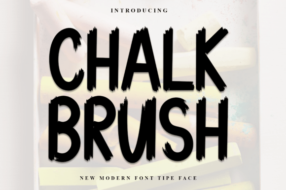 Chalk Brush Font: A Friendly Display Choice for Web Design
