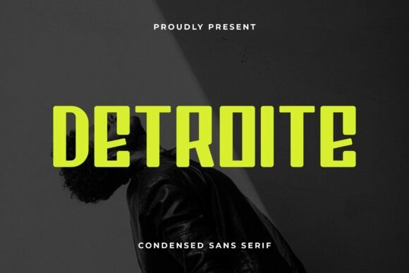 Detroite: The Bold Display Font for Modern Brands