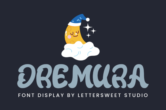 Dremura: A Whimsical Display Font for Dreamy Campaigns