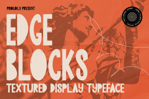 Edge Blocks: A Bold Display Font for Modern Web Design