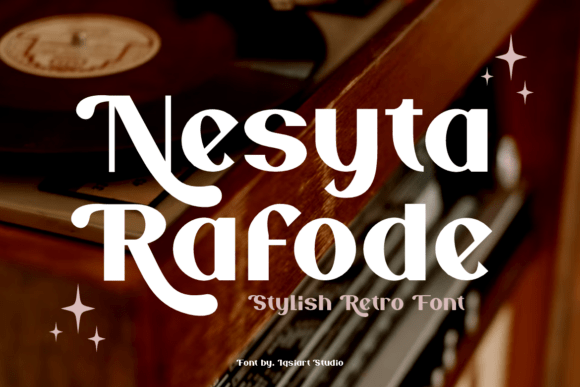 Elevate Editorial Layouts with Nesyta Rafode Typeface