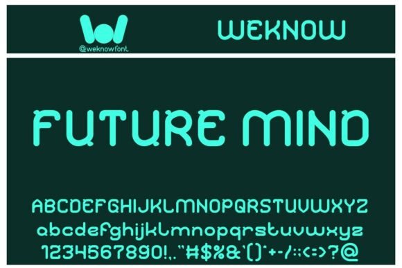 Future Mind Typeface: A Bold Choice for Modern Branding