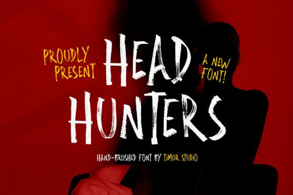 Head Hunters: The Bold Display Font for Handmade Brands
