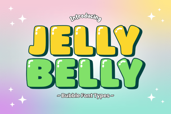 Jelly Belly: The Fun Bubble Font for Modern Brands
