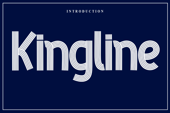 Kingline: The Sleek Display Font for Modern Brands