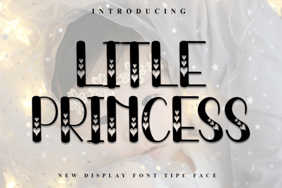 Litle Princess: A Festive Display Font for Holiday Campaigns