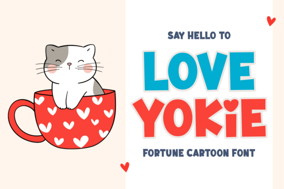 Love Yokie: A Playful Display Font for Makers