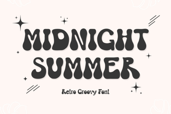 Midnight Summer: A Retro Display Font for Modern Editors