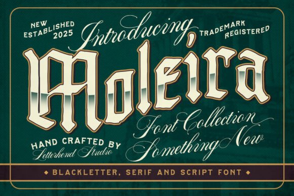 Moleira: The Bold Display Font for Premium Branding