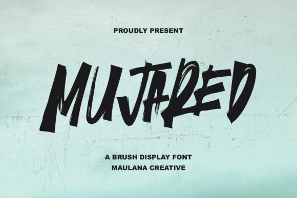 Mujared: The Bold Display Font for Memorable Brands