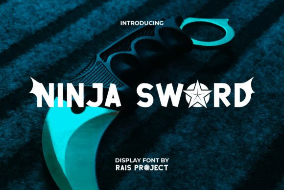 Ninjasword: The Bold Display Font for Viral Marketing