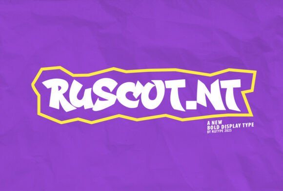 Ruscot: A Bold Display Typeface for Brand Statements