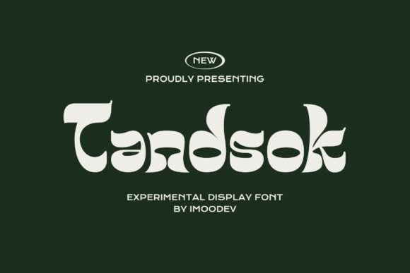 Tandsok: A Bold Display Font for Editorial Impact