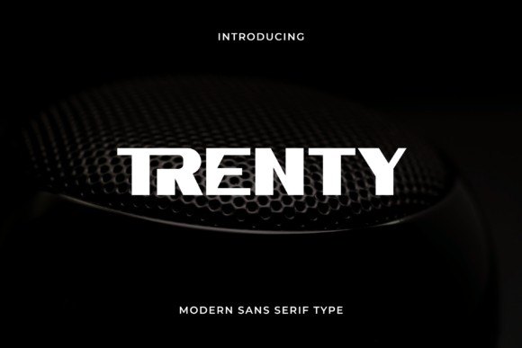 Trenty Font Review: Bold Sans Serif for Logos