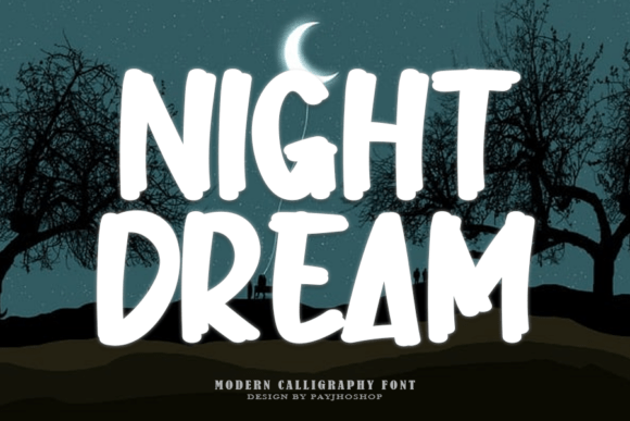 Upgrade Your Brand with Night Dream Display Fonts