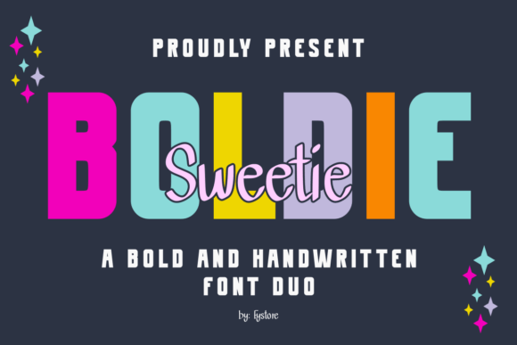 Using Boldie Regular Duo for Playful Brand Identity