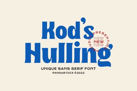 Using Kod S Hulling for Retro Brand Identity Projects
