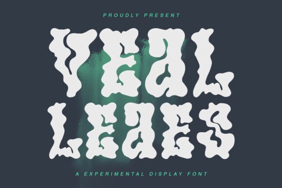 Vealleaes: The Experimental Display Font for Crafters
