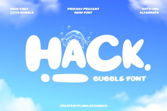 Why Hackbubble is the Perfect Display Font for Small Brands